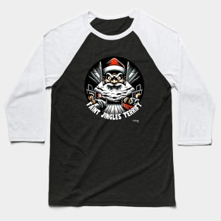 Nightmare's Gift Giver Surveillance of Santa - A Xmas December Claus Baseball T-Shirt